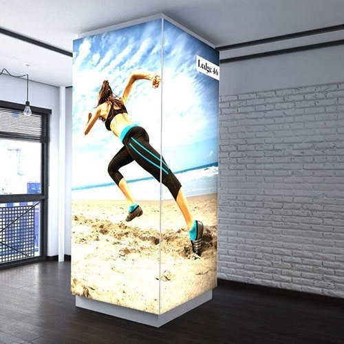 Işıklı Kolon Giydirme